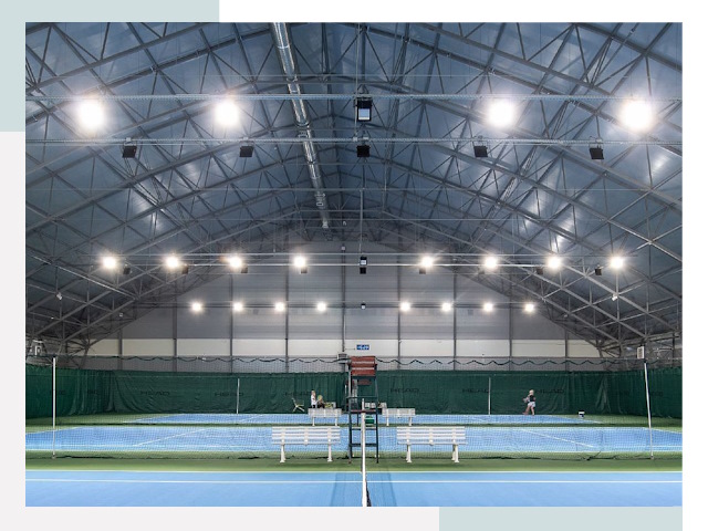 Строительство теннисных кортов в Югорск от 613 руб.