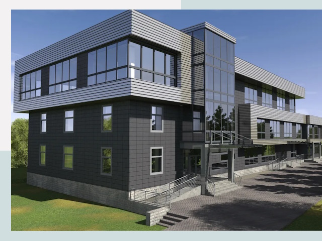 Административные здания в Югорске