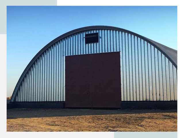 Арочные ангары в Югорске