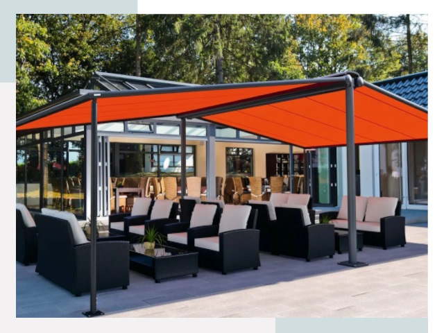 Навесы для кафе и ресторанов в Югорске