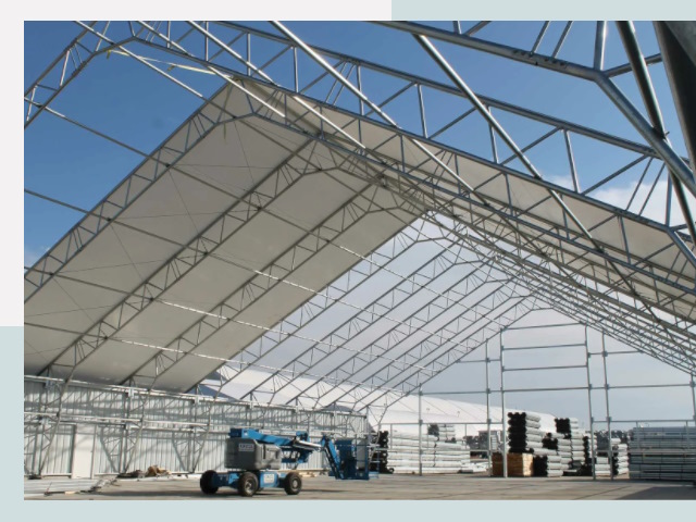 Каркасно-тентовые сооружения от СтальСтрой-Югр по цене 613 руб.