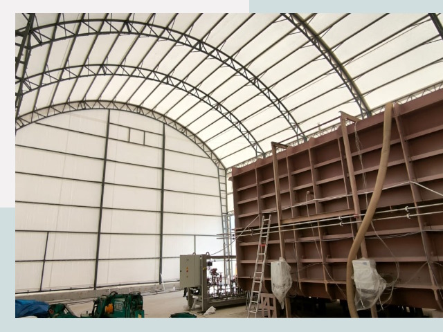 Оснащение ангаров в Югорске от 613 руб. - Надежно и быстро