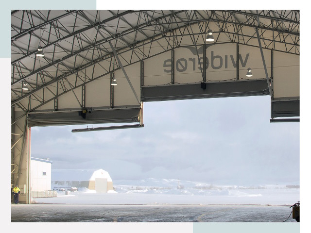 Ворота для ангаров в Югорске