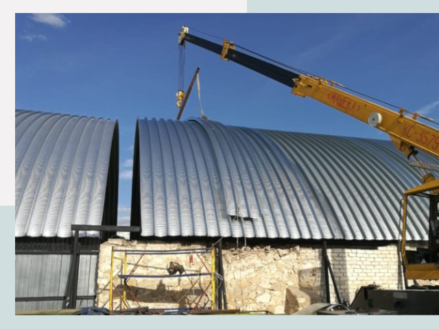 Реконструкция ангаров в Югорске от 613 руб.