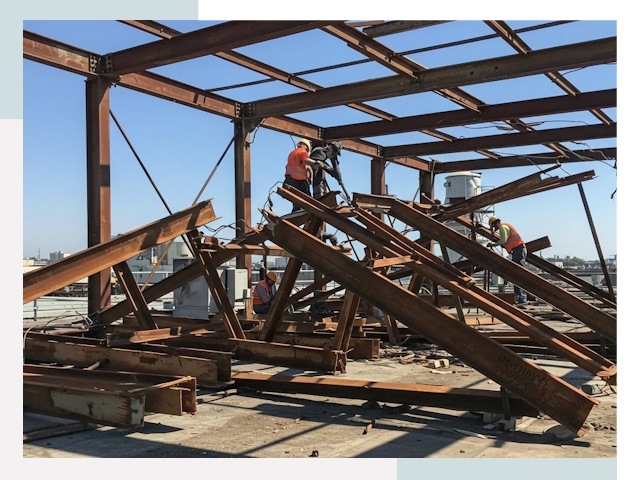 Демонтаж металлоконструкций в Югорске от 613 руб.