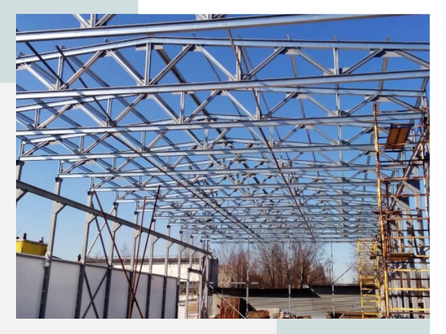 Металлокаркасы для складов в Югорске